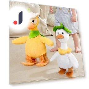 Realistic Repeating Plush Robot Toy — Interactive, timoduizhang