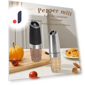 Smart Electric Gravity Mill for Salt and Pepper — Pepper Mills, Perfect choice for your home