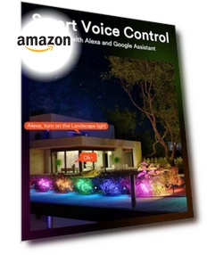 Smart Landscape Lights — Outdoor Security & Flood Lighting, Lumary