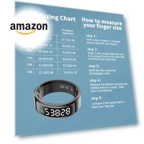 Smart Ring - Sleep Tracker with Heart Rate, Blood Oxygen, Step Counter — Wearable Accessories, UouNeaCo