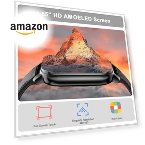 Smart Watch with AMOLED Display — Smartwatches, MFVLP