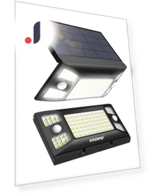 Solar Light Outdoor Folding Motion Sensor Lighting — Outdoor Security & Flood Lighting, SAMURAI STYLE