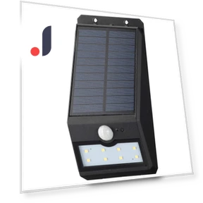 Solar Sensor Wall Light — Garden Illumination, SAMURAI STYLE