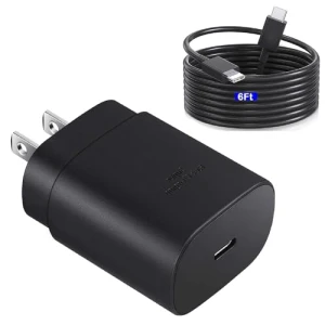 Super Fast Charging 25W USB C Wall Charger Block with 6ft Type C Charger Cable, Guangdong Sangu Technology Co Ltd