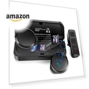 True Wireless Helmet Headset with Remote Control — Wireless Headsets for Powersports, FEYA