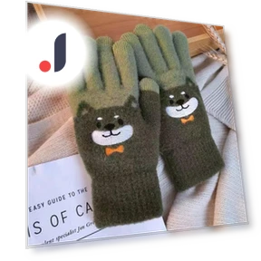 Winter Women's Gloves with Thick Warm Touchscreen — Arm Warmers, gracy