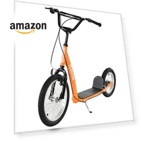 Youth Scooter Kick Scooter for Kids — Push Scooters, Aosom