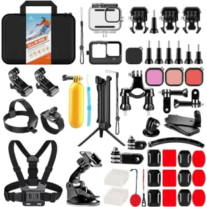 Action Camera Accessories Kit, HONGDAK