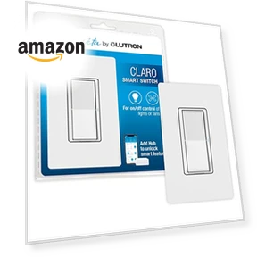 Claro Smart Switch with Wall Plate — Dimmer Switches, Lutron