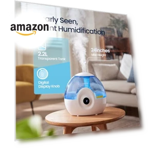 Cool Mist Humidifier — Air Moisturizers, raydrop