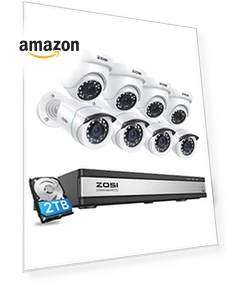 Full 1080p 16 Channel Home Security Camera System — Smart Home Security, ZOSI