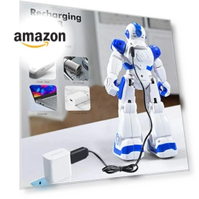 Intelligent Programmable Robot with Infrared Controller — Interactive Figures & Robots, ShanTou Shi ChengHai Qu ZhongYi WanJu ShiYe YouXian GongSi