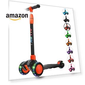 Lean 'N Glide 3-Wheeled Push Scooter — Push Scooters, Allek