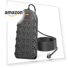 Multi-Function Power Strip Surge Protector — Power Solutions & Surge Protection, DEPOW
