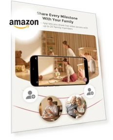 Smart WiFi Baby Monitor with 2 Cameras — Baby Monitors, Momcozy