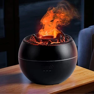 Volcano Fire Flame Aromatherapy Diffuser — Essential Oil Diffuser, Yaledi