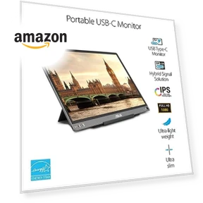 ZenScreen 15.6” 1080P Portable USB Monitor — Replacement Screens, Asus