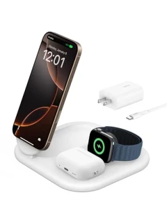 3-in-1 MagSafe-Compatible iPhone Charger, Belkin