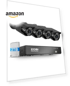 4K 8CH PoE Security Camera System — Security Cameras, ZOSI