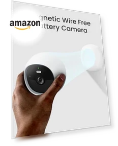 Magnetic Indoor Outdoor Camera — Smart Home Security, youkey