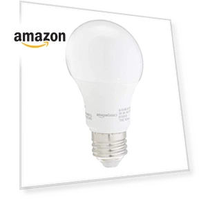 Non-Dimmable LED Light Bulbs — Incandescent, Amazon Basics