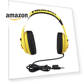 Pikachu Wired Kids Headphones — Portable Media Devices & Accessories, Kid Designs