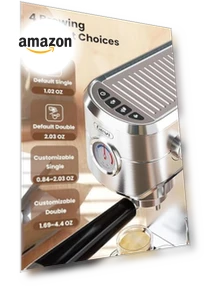 Professional Espresso Maker with Milk Frother — Coffee & Espresso Combos, Gevi