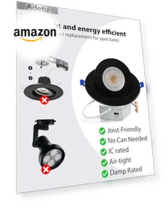 Recessed Lighting 6 inch — Recessed Lighting, Adetu