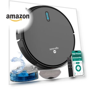 Robot Vacuum and Mop Combo — Smart Cleaning Robots, SereneLife