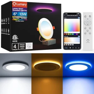 Smart Recessed Lighting Pro — Smart Light Bulb, Lumary