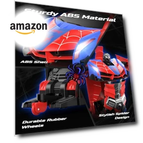 Spider RC Car Transform Robot — Remote Control Cars, DEERC