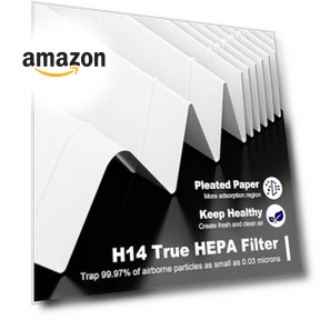 True HEPA Replacement Filter — Activated Carbon Air Purifiers, PETOX