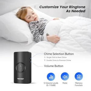 Wireless Doorbell — Video Doorbell, TECKNET