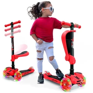 3-Wheeled Scooter for Kids, Hurtle
