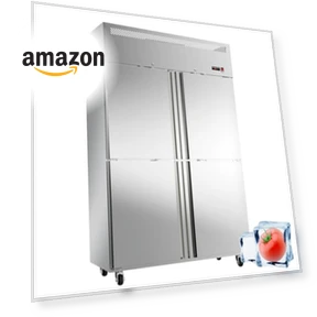4 Door Commercial Refrigerator — Mini Fridges, ECEVT