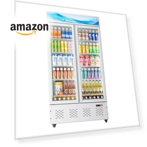 Commercial Beverage Refrigerator with Glass Door — Drink Coolers, ECEVT
