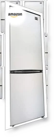 Cubic Foot Fridge with Bottom Mount Freezer — Cooling Solutions, Hamilton Beach