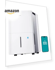 Energy Star Certified Dehumidifier — Air Moisture Control, Midea