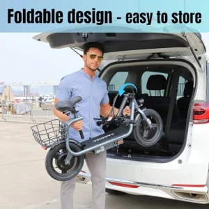 Peak 560W Electric Scooter with Seat — Electric Scooter, Caroma