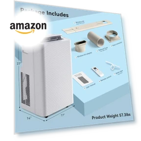 Portable Air Conditioner with Heat — Cooling Solutions, Aoxun