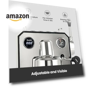 Professional Semi-Automatic Espresso Maker — Cleaning Products, Gemilai