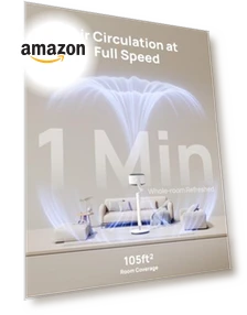 Smart Pedestal Fan with RGB Light — Ceiling Fans, Dreo