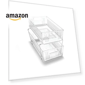 2 Tier Organizer — Storage Solutions, madesmart