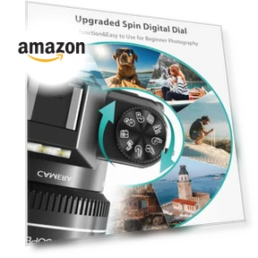 4K Digital Camera for Photography & Vlogging — Mirrorless Cameras, WIKICO