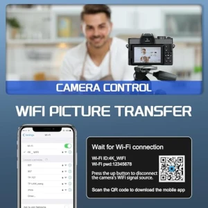 4K Digital Camera for Photography, NBDDIGITAL