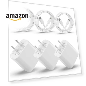 Fast Charging Wall Charger with Cable — Chargers, ABCSQUAD