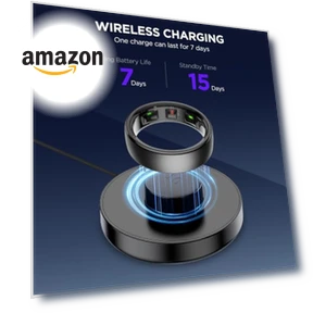 Fitness Tracker Smart Ring — Arm & Wrist Wearables, Amwentu