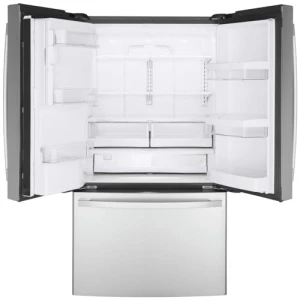 French Door Counter Depth Refrigerator, GE
