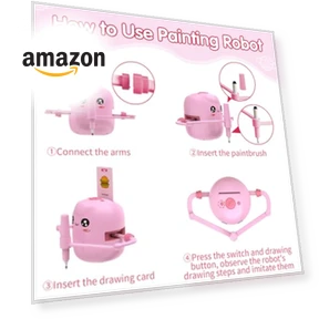 Interactive Educational Painting Robot — Educational, ERYMCS