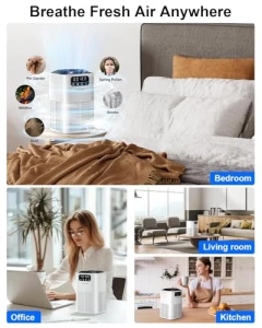 Large Room Air Purifier with H13 True HEPA Filter — Air Purifier, TDBYWAE